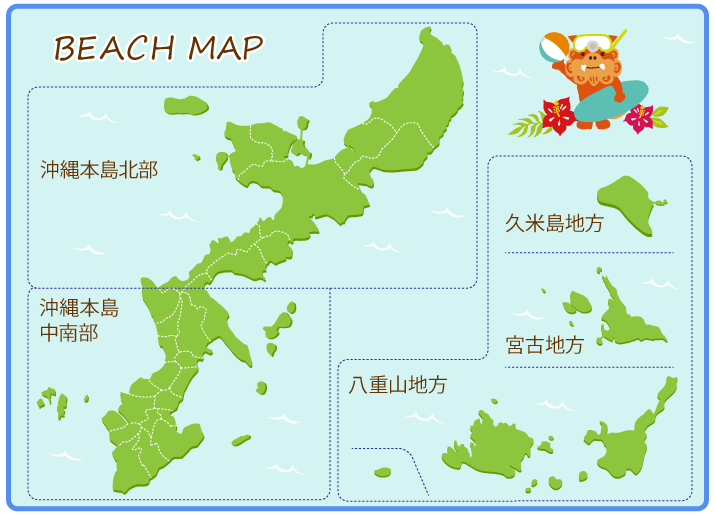 BEACH MAP