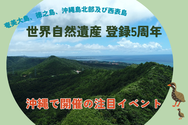 世界自然遺産登録５周年！沖縄で開催の注目イベント！