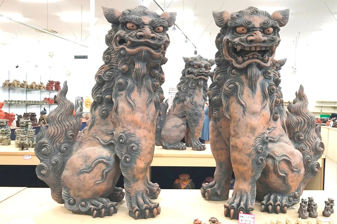 シーサー体験　琉球窯