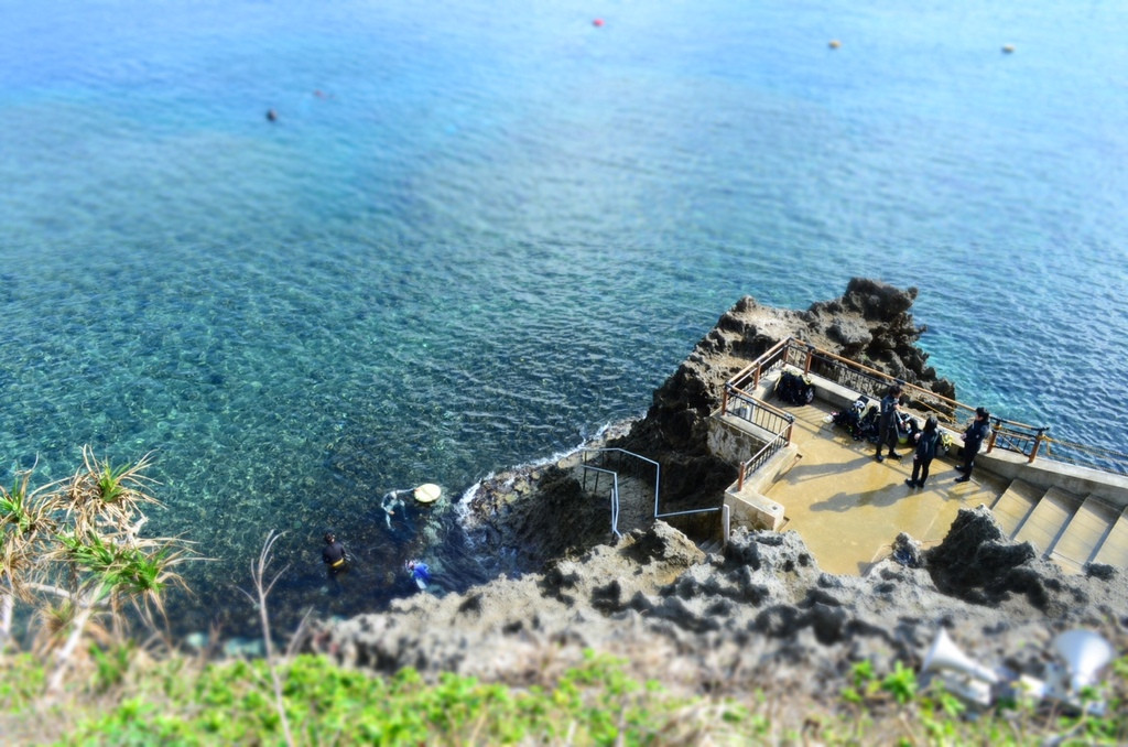 真栄田岬・青の洞窟