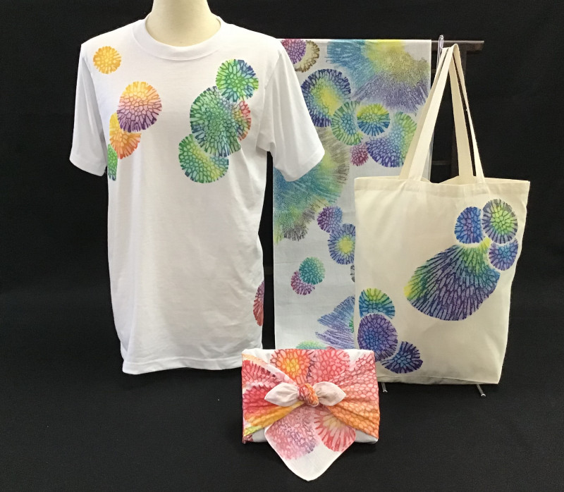 サンゴ染め 体験素材