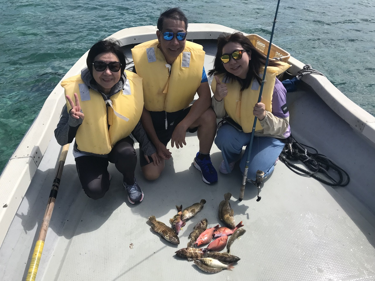 一組貸切開催　船釣り専門店　備瀬の海