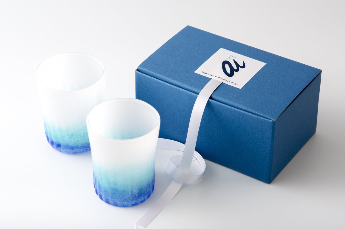 グラスアート藍