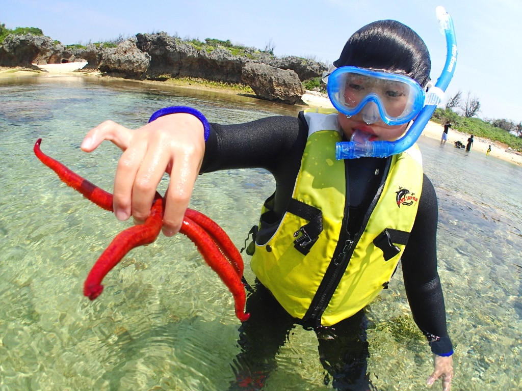 沖縄アンダゴ【2歳～】【グループ完全貸切り】カヤック＆南国ホワイトビーチ熱帯魚シュノーケル】