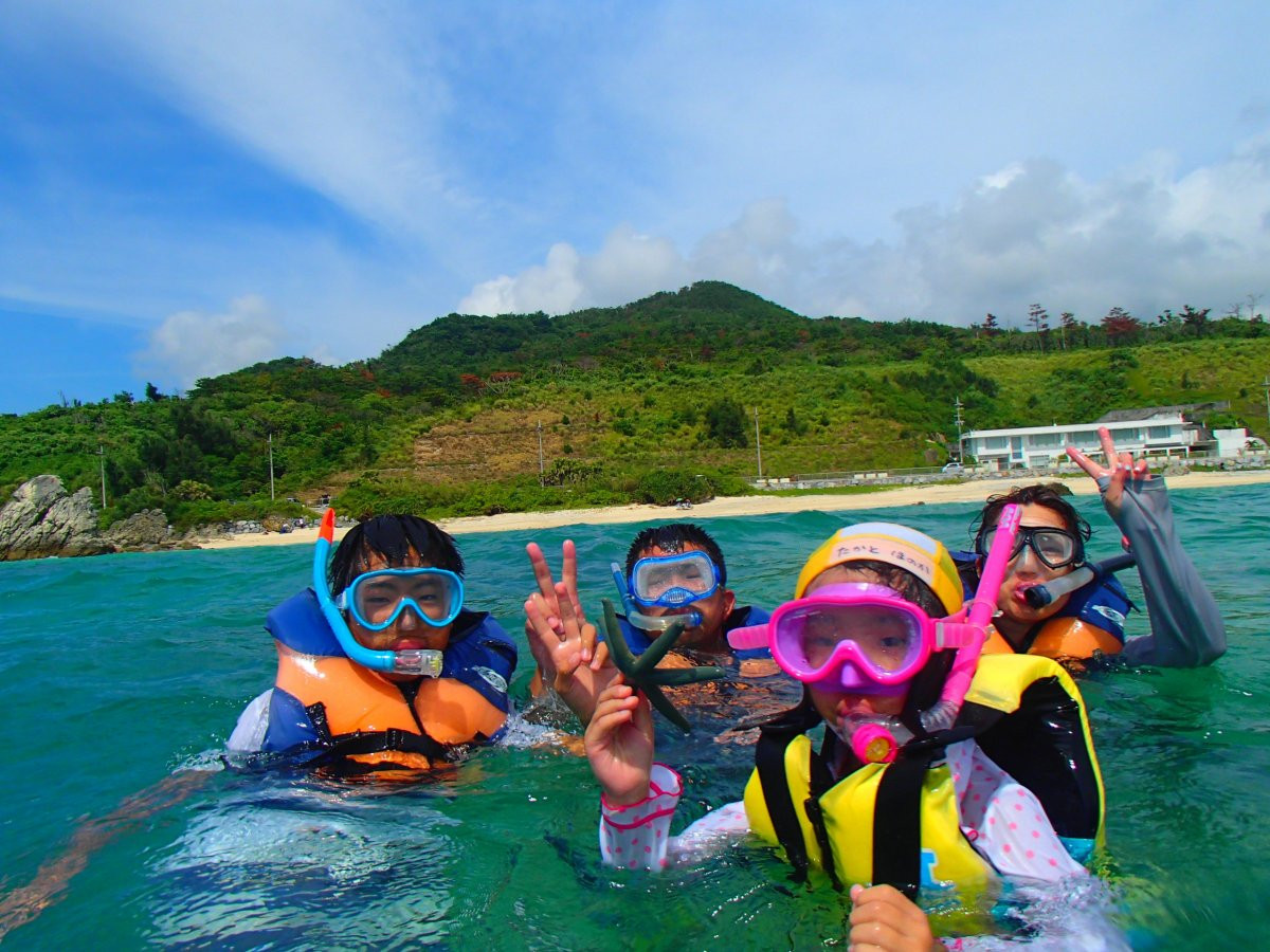 熱帯魚と珊瑚礁の海　ＳＵＰ＆シュノーケリング