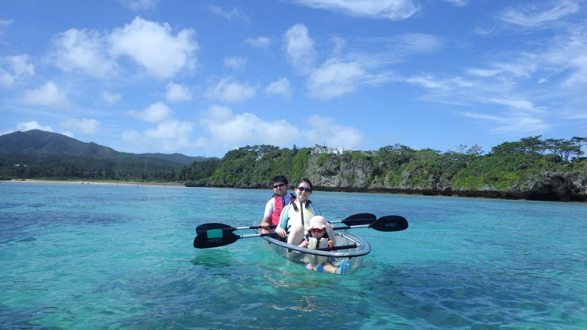 2才からOK♪スケルトンカヤックツアー　海遊倶楽部