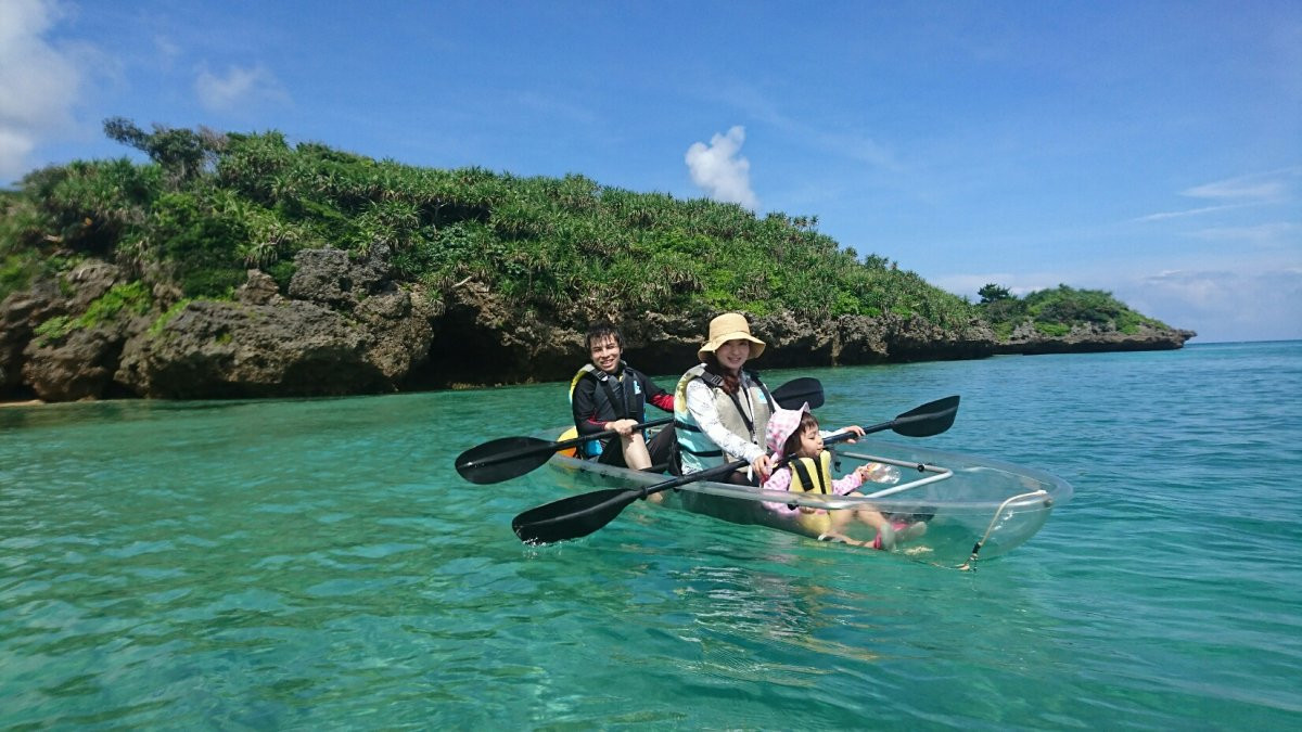 2才からOK♪スケルトンカヤックツアー　海遊倶楽部