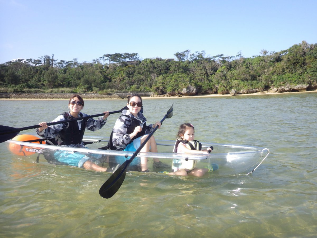2才からOK♪スケルトンカヤックツアー　海遊倶楽部