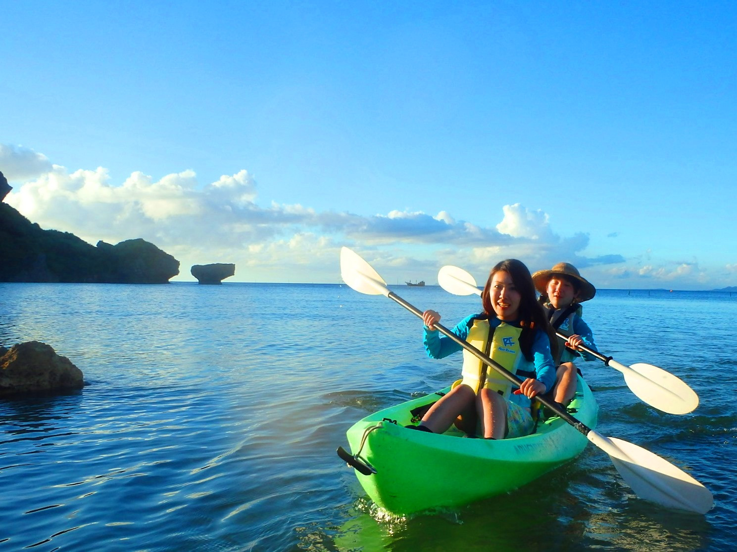 アルガイド沖縄 CS 　 　『サンセットカヤックの冒険』