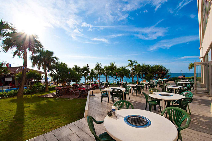 ＢＢＱレストラン アイビス（リザンシーパークホテル谷茶ベイ）