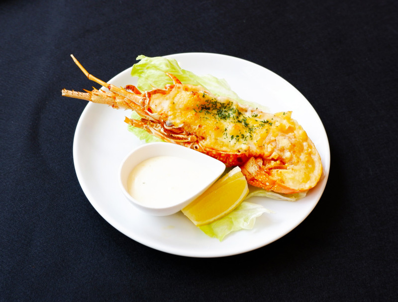 ロブスター半身