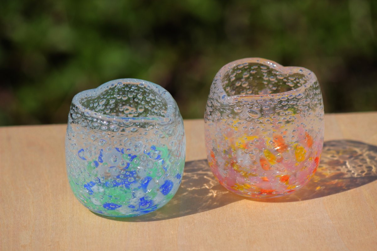 琉球ガラス体験工房予約 -沖楽 おきらく-