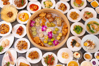 人気の日曜日ランチ限定  飲茶食べ放題