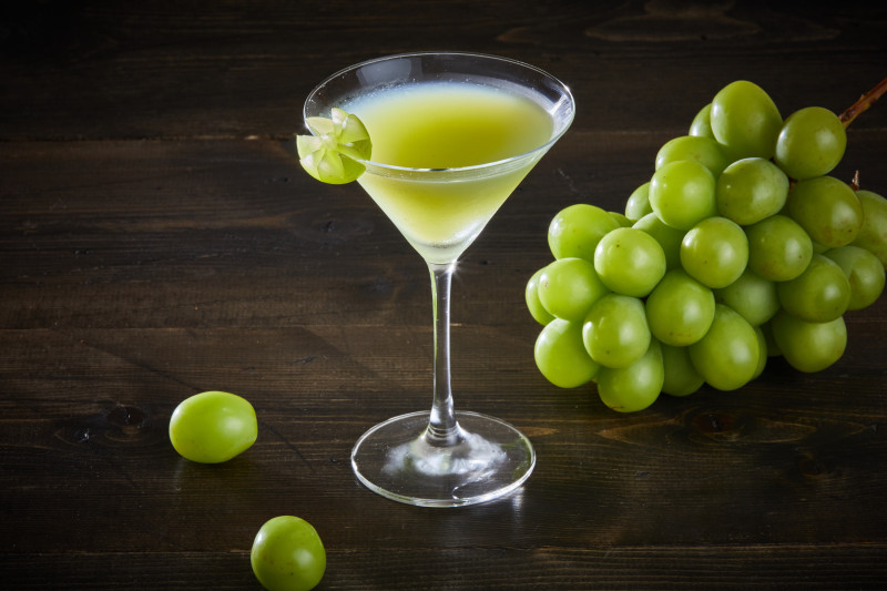 大人気シャインマスカットの絶品カクテルも！