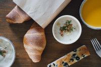 スープとパンのテイクアウト