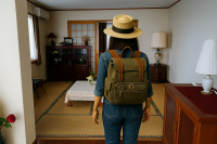 入り口近くの共用スペース