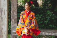 伝統美に包まれて、心に残る一枚を撮影