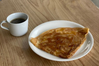 塩バターキャラメルクレープ