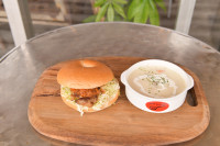 ベーグルサンド＆スープセット￥1450～