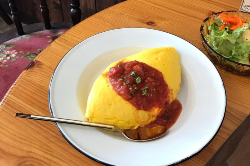 チキンオムライス