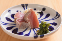 鮪漬藁焼き 島ニラ醤油 5切れ