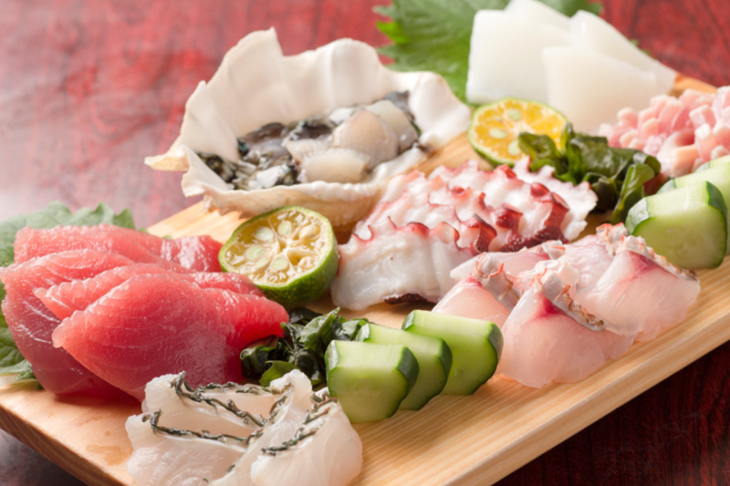 刺身盛合せ
