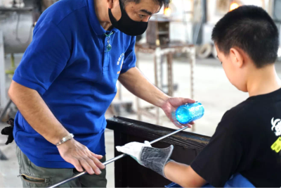 琉球ガラス王国工房ー大屋(うふや)ー