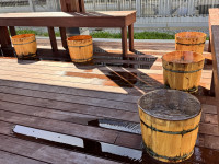 612テラス　海洋深層水のフットプールで全身ひんやり！