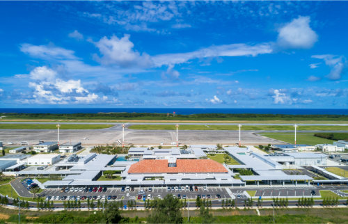 ⑩リゾート感溢れる空港ターミナル   下地島空港ターミナル周辺(半径2km)