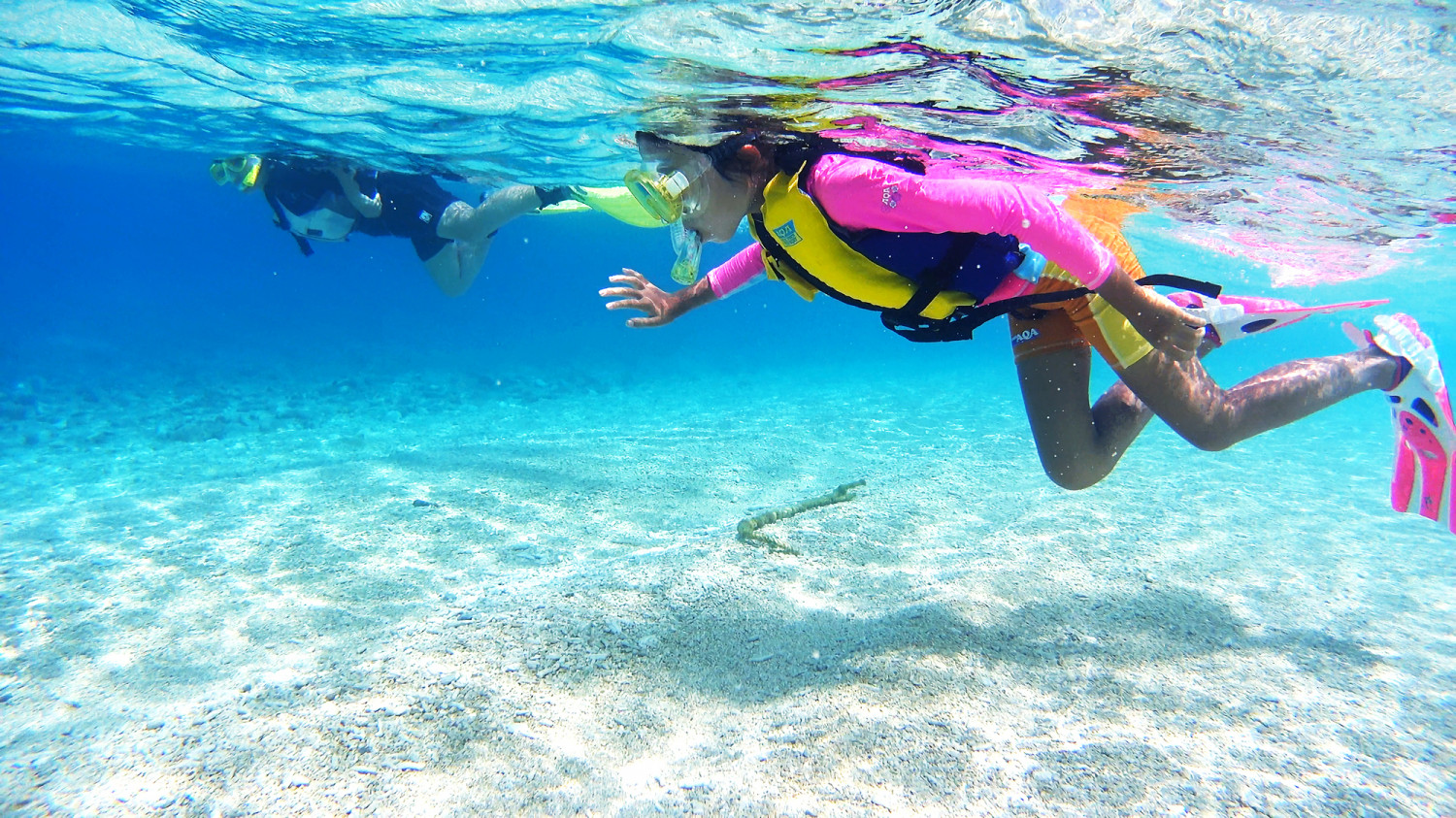 いつまで泳げる 沖縄の海 沖縄観光情報webサイト おきなわ物語