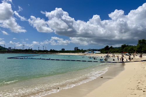 2025年9月28日 西原きらきらビーチ 気温33℃
