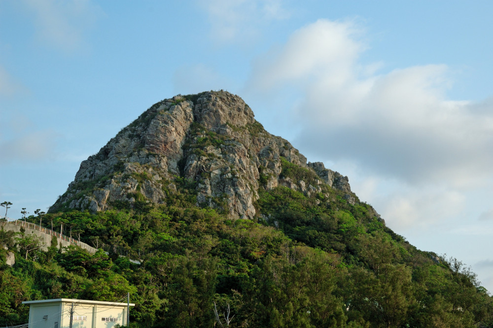 伊江村の城山