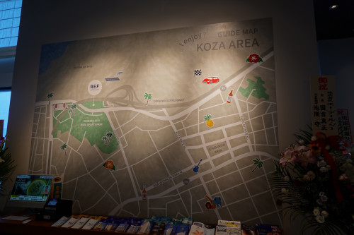 KOZA AREA GUIDE MAP