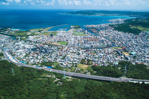 与那原町東浜地区　画像提供：与那原町役場観光商工課