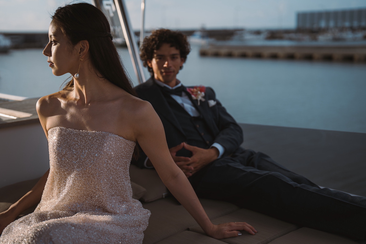 体型に自然にフィットする美しいシルエット