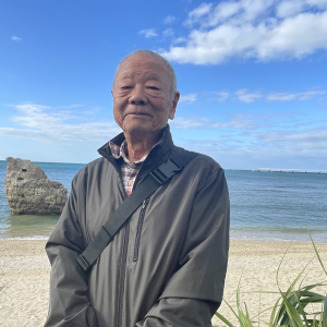  龍船協会の赤嶺さん