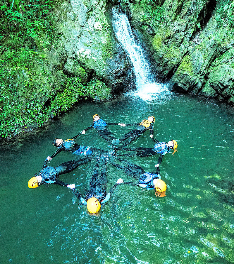 【秘境ツアー】シャワークライミング