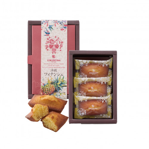 沖縄フィナンシェ パイナップル 3個入