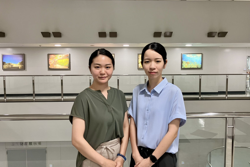 石嶺李安さん・野原紗稀さん