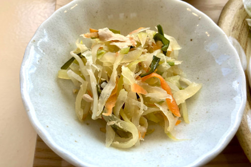 自家製パパイヤイリチー!