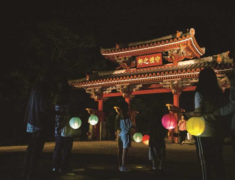うむいの燈 ランタン夜市