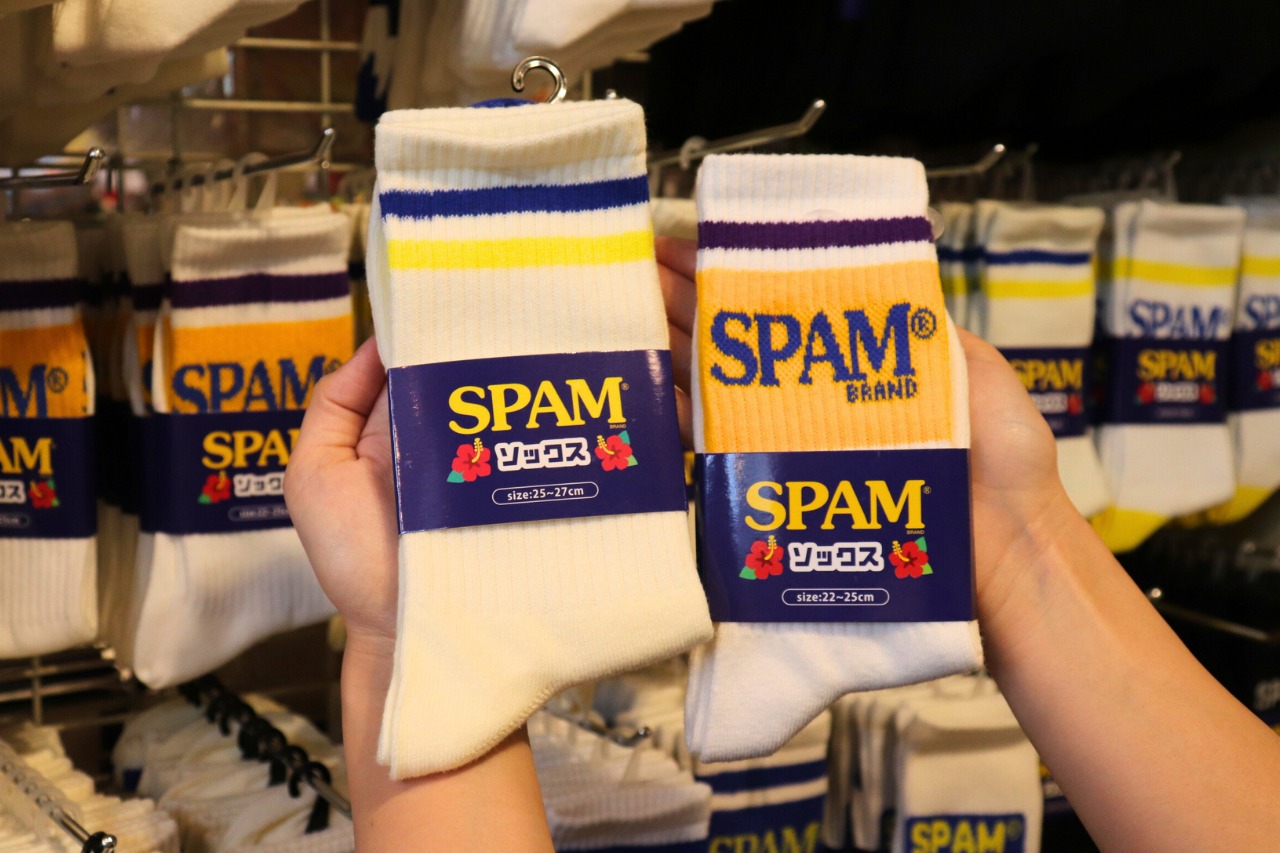 種類豊富なSPAMソックス