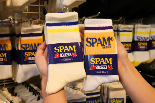 種類豊富なSPAMソックス