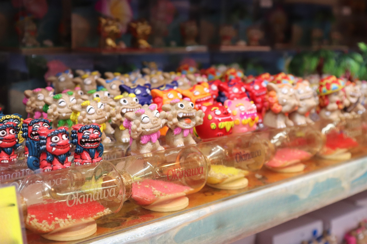 星砂入りのミニシーサー