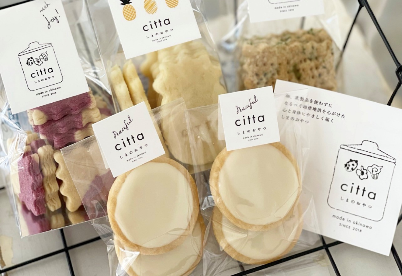 citta しまのおやつ ※出展者一例・県内の事業者が週替わりで出展