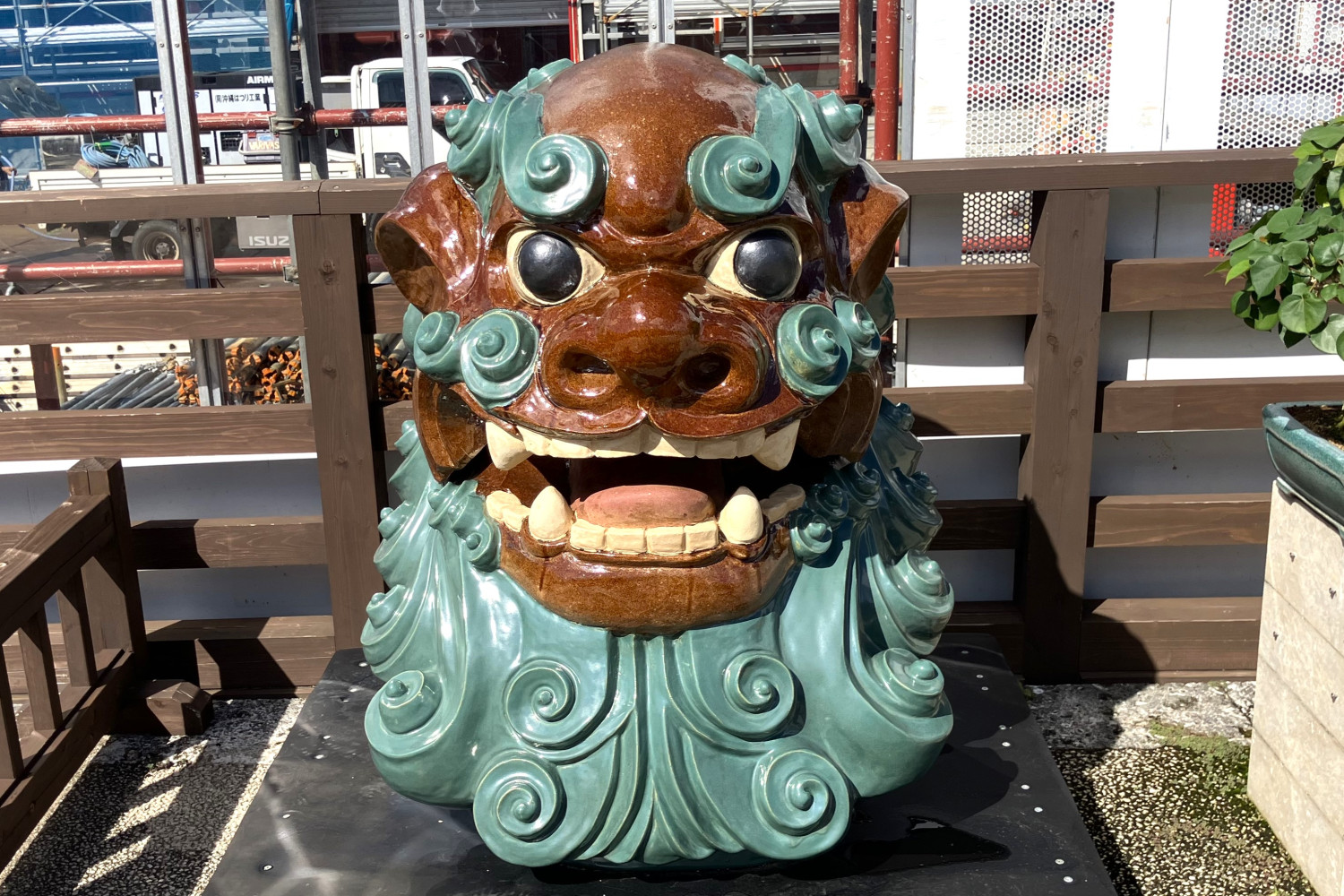 鬼瓦 阿形(あぎょう)©国営沖縄記念公園(首里城公園)