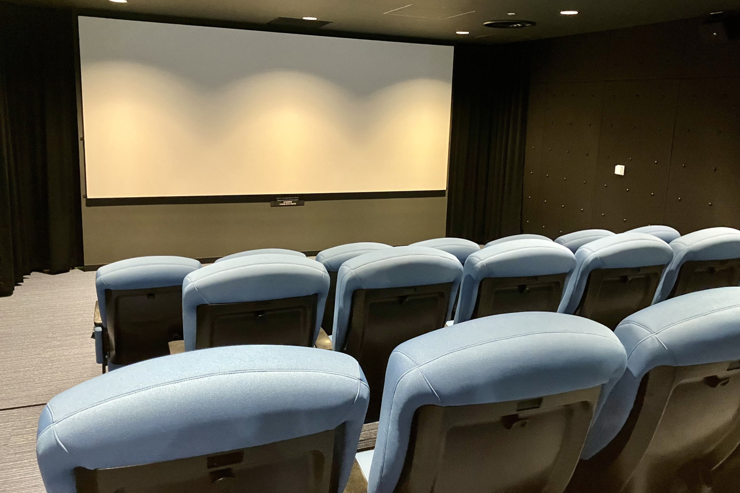 ゆったりとしたシート(ファミンチシアター内)