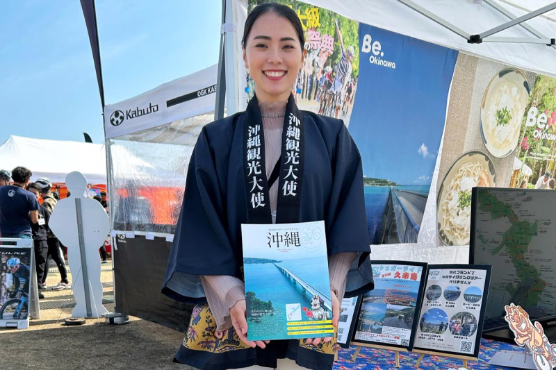 沖縄観光大使・仲本百合香さん