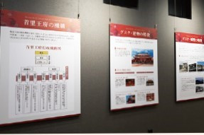 首里城のお正月パネル展