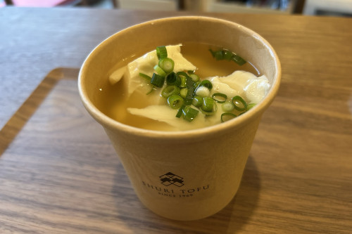 なめらかゆし豆腐スープ